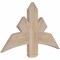 Ekena Millwork Alberta Smooth Timber Gable Bracket, Douglas Fir, 36"W x 21"H x 1 1/2"D x 5 1/2"F, 14/12 Pitch GBW036X21X0206ALB00SDF - alternate 3